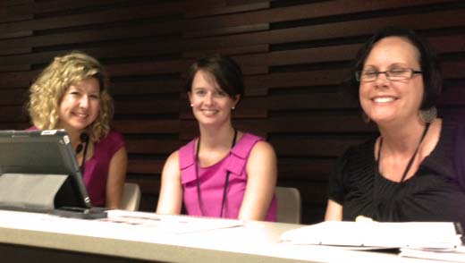 Some of the NAGCAS delegates using GroupMap