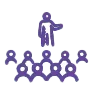 Icon for facilitated discussions