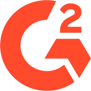 G2 logo, leave a GroupMap review on G2