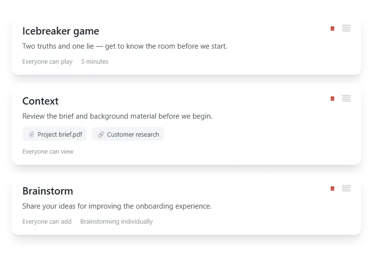 GroupMap process step customized with a context step