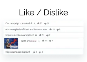 Like / dislike