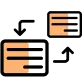 Icon for the Sync screens feature