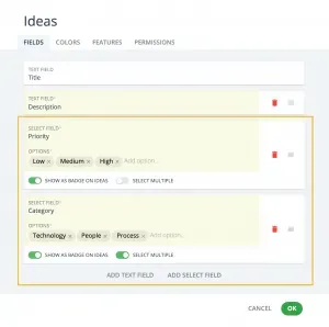groupmap tagging of ideas