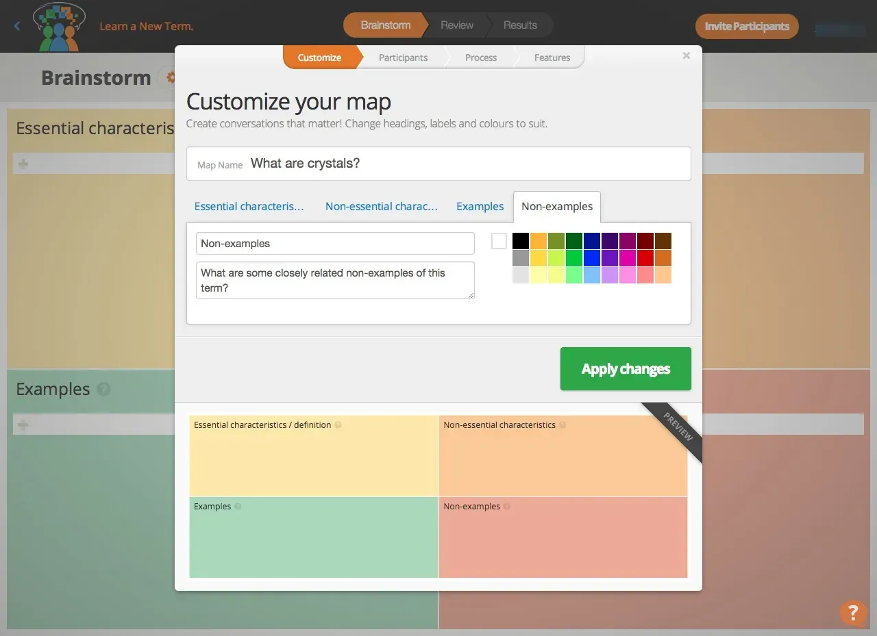 Customize your own GroupMap