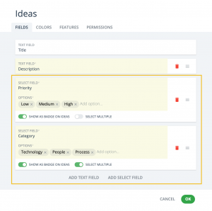 groupmap tagging of ideas