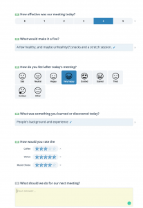 survey in groupmap